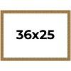 PosterPalooza | Sculpted Black Picture Frame - UV Acrylic, Backing Board, Hanging Hardware Included - 2 of 4