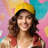 Dalix Pina Colada Embroidered Cap Cotton Baseball Cute Cool Dad Hat Womens - 3 of 4