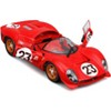 Ferrari 330 P4 #23 "Ferrari S.P.A." Winner "24 Hours of Daytona" (1967) "Racing" Series 1/24 Diecast Model Car by Bburago - 2 of 4
