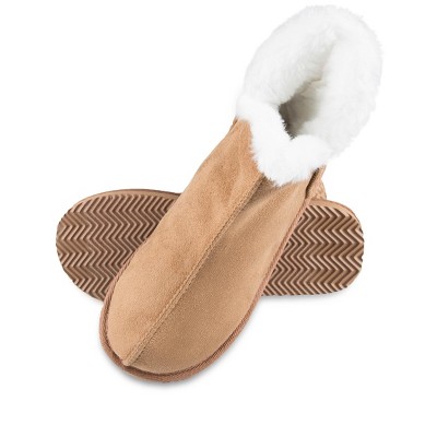 Jessica Simpson Womens Micro-Suede Bootie Slipper