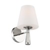Crystorama Lighting Ramsey 1 - Light Sconce in  Polished Nickel - 3 of 4