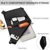 Hachikiko Anti Theft Crossbody Sling Bag,Lightweight RFID Blocking Waterproof Nylon Bag for Travel, Sport, Work & Casual - 4 of 4
