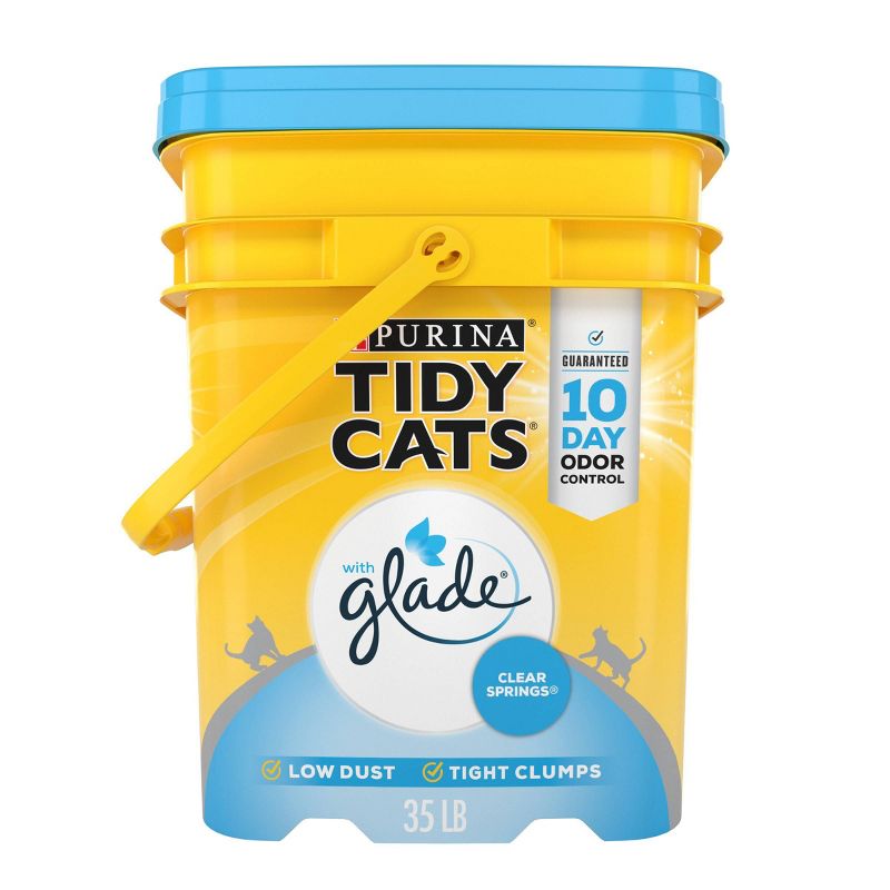 Purina Tidy Cats with Glade Tough Odor Solutions Multiple Cats Clumping Litter, 1 of 9