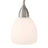 Possini Euro Design Possini Euro Powder 22" Wide Brushed Nickel 3-Light Bath Light - 3 of 4