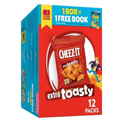 Cheez-It Extra Toasty 12ct 1oz Caddy