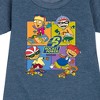 - Rocket Power - Skate Life Graphic Short Sleeve Fleece Dress - 2 of 4
