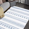 TROPOW Large Area Rug Boho Washable Rugs for Living Room Ultra-Soft Non-Slip Backing Accent Bedroom Rug Low Pile Non-Shedding Floor Carpet - 4 of 4