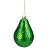Northlight 4.5" Green and Yellow Glass Avocado Christmas Ornament - 3 of 4