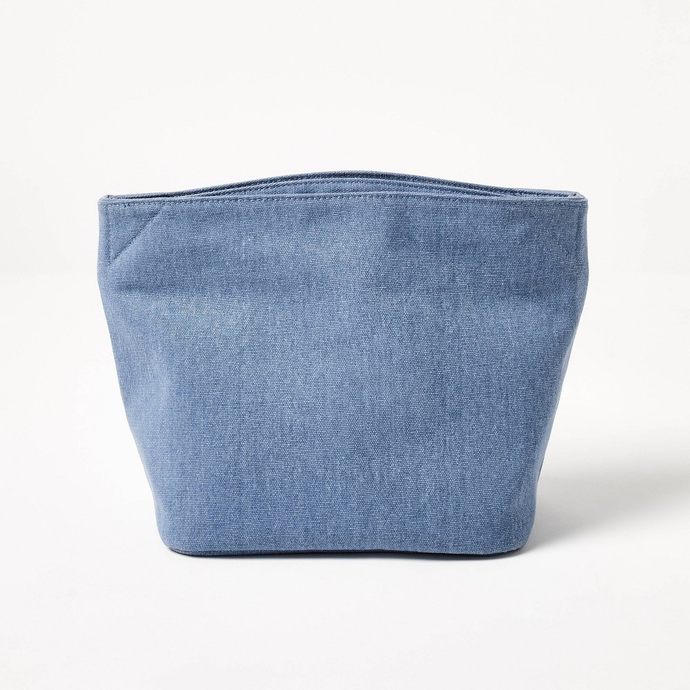 Photos - Food Container Cotton Lunch Tote Blue - Figmint™