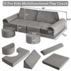 15-Piece Modular Kids Play Couch, Convertible Toddler Sofa Set, Multifunctional Playroom & Nursery Furniture - 3 of 4