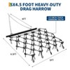 TROPOW Heavy Duty Chain Drag Harrow Tines Compatible with Tractors ATV UTV Lawn Tractor Attachments for Leveling, Grading, Breaking Up Soil - 2 of 4