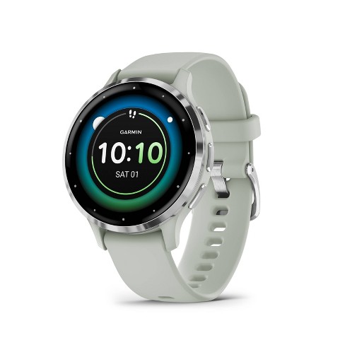 Garmin Venu 3S Sage Gray and Passivated