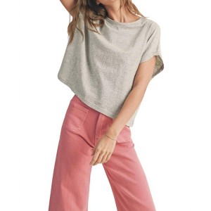 Women's Dye & Wash T-Shirt - MIOU MUSE - 1 of 2