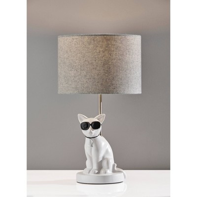 Sunny Cat Table Lamp White - Adesso