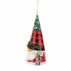 Jim Shore 4.25 In Highland Glen Gnome With Bells Ornament Heartwood Creek Tree Ornaments - 3 of 3