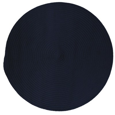 Colonial Mills Boca Raton - Navy 6 Ft round Round Rug Indoor/Outdoor 100% Polypropylene