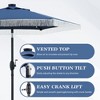 Ainfox 7.5ft Outdoor Tassel Umbrella With Lights - 4 of 4
