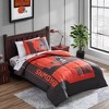 NFL Cleveland Browns Status Bed In A Bag Sheet Set - Twin - 2 of 2