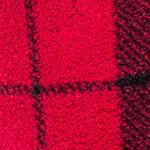 red black plaid with black