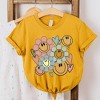 The Juniper Shop Flower Smiley Face Youth Short Sleeve Tee - 2 of 2