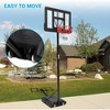 Probe Hues Portable Basketball Hoop, 5.2-10FT Adjustable Goal for Outdoor Use - 2 of 3