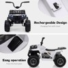Garvee 12V Kids Electric Ride On Car, 4-Wheeler Quad ATV Play Car with 1.8MPH Max Speed, Treaded Tires, Push-Button Accelerator - 2 of 4