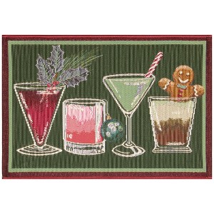 Liora Manne Esencia Holiday Indoor/Outdoor Mat.. - 1 of 4