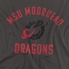 Men's Minnesota State University Moorhead Official MSUM Dragons Logo T-Shirt - 2 of 4
