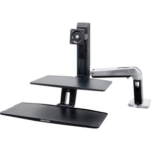 Ergotron WorkFit-A with Suspended Keyboard, Single HD - 1 of 4