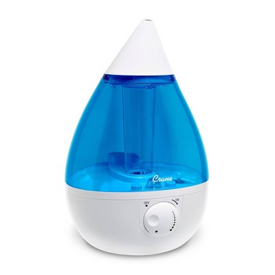 Crane Drop Ultrasonic Cool Mist Humidifier - Blue/White - 1gal