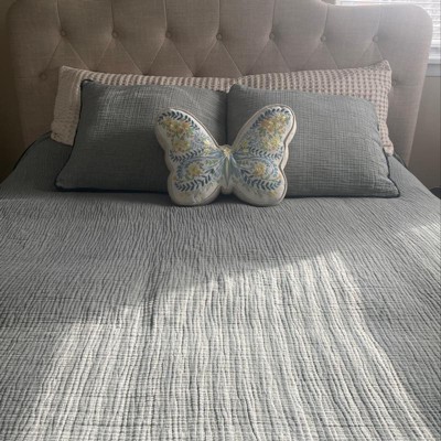 Textured Chambray Cotton Comforter & Sham Set - Casaluna™ : Target