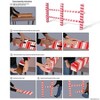 Beistle 3-D Candy Cane Fence Prop, 3' 8" x 6' 7", (1/Box) Multicolored - 4 of 4
