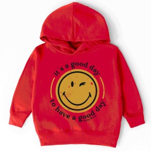 The Juniper Shop SmileyWorld It's A Good Day To Have A Good Day Circle Toddler Hoodie - 1 of 4