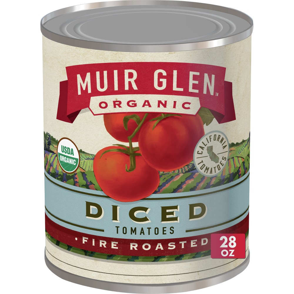 Muir Glen Organic Diced Fire Roasted Tomatoes
