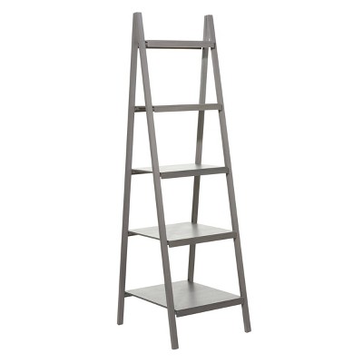 target white ladder bookshelf