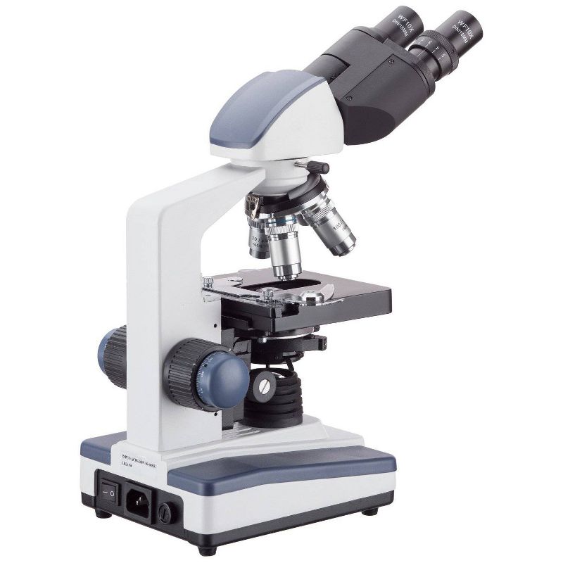 40X to 2500X Binocular Compound Microscope with Digital Camera and Interactive Software - AmScope, 3 of 10