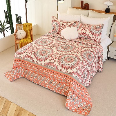 Sunflowers 3-Piece Comforter Set King Size, Cheerful Floral Bedding with 1 Comforter & 2 Pillowcases, Soft, Lightweight & Cozy