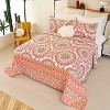 Acoinel King Size Sunflowers 3-Piece Comforter Set, Soft Floral Bedding with 1 Comforter and 2 Pillowcases, Lightweight Design - 4 of 4