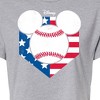Women's - Disney - Americana Cropped Graphic T-Shirt - 2 of 4