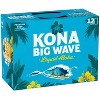 Kona Big Wave Golden Ale Beer - 12pk/12 fl oz Cans - 2 of 4