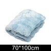 Unique Bargains Blanket Solid Color Bubble Fleece Polyester 28"x39" - 2 of 4