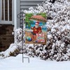 Briarwood Lane Garden Flag 12x18 For Outdoor Beach Time Santa Christmas For Christmas Garden Flag Flags For Outside - 4 of 4