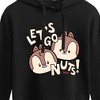 Women's - Disney - Let's Go Nuts Cropped Graphic Hoodie - image 2 of 3