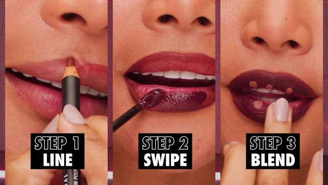 NYX Professional Makeup Suede Matte Velvet Smooth Lip Liner - Vegan Formula - 0.035oz, 5 of 9, play video