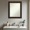 Amanti Art Sierra Non-Beveled Wood Framed Bathroom Vanity Wall Mirror - 4 of 4