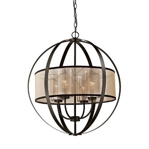 Elk Home Diffusion 4 - Light Chandelier in  Oil Rubbed Bronze - 1 of 4