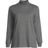 Lands' End Women's Plus Size Long Sleeve Super T Mock - 3 of 4
