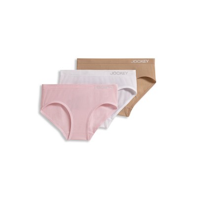 Jockey Girls' Seamfree Bikini - 3 Pack