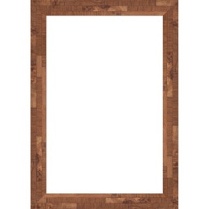 Amanti Art Fresco Dark Walnut Framed Dry Erase Magnetic Board - 1 of 4