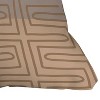 16"x16" Iveta Abolina Bouvier Square Throw Pillow Cream - Deny Designs: Geometric Design, Removable Cover, Indoor Decor - 3 of 4